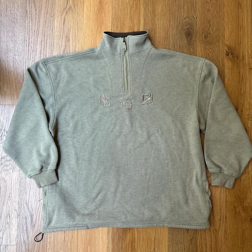 Vintage Vos Sports Nature Embroidered Pullover
